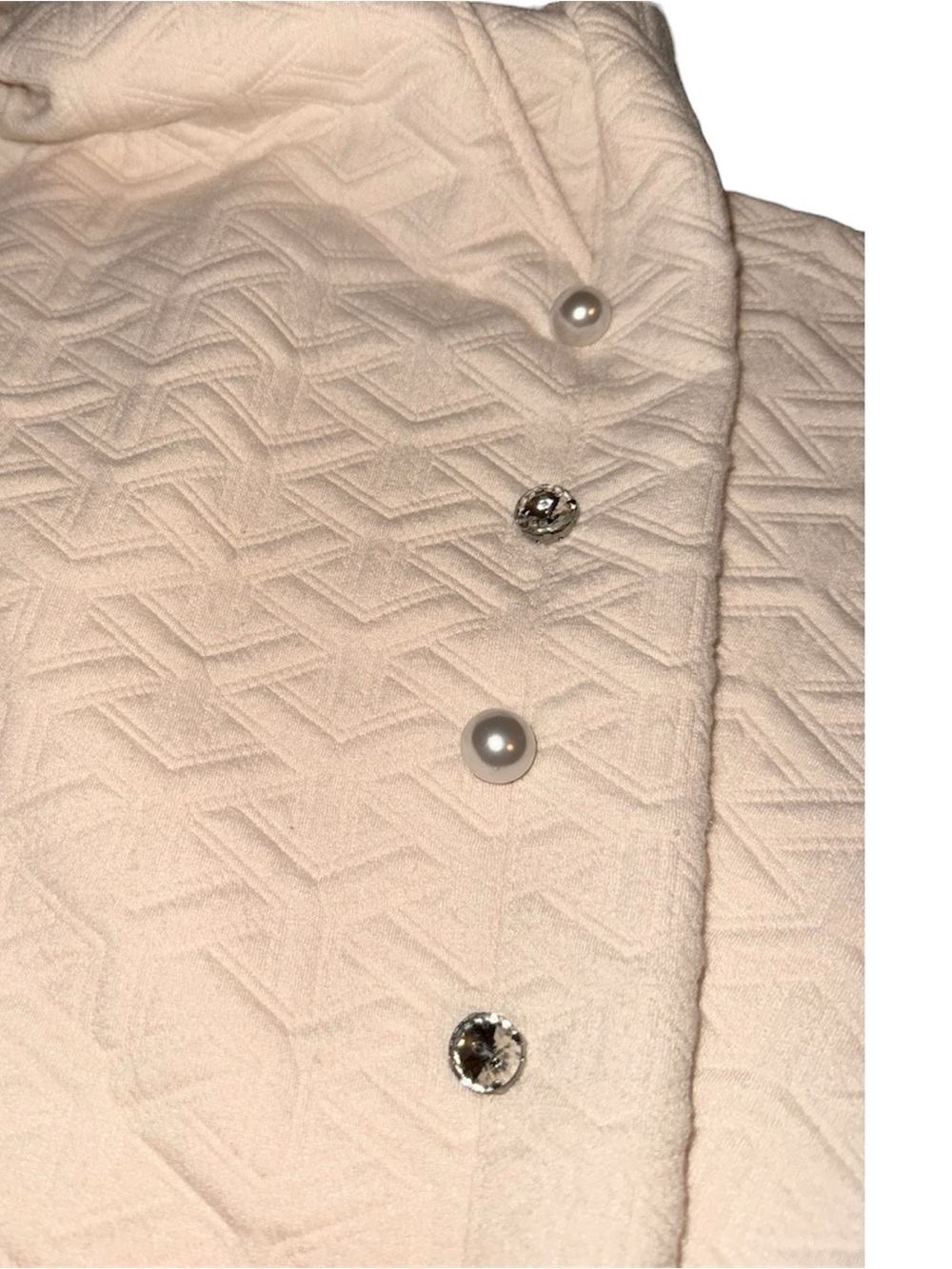 Simply Southern Quilted Cream Lounge pants - Picture 3 of 6